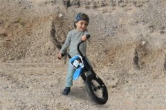 DRIFTWERK DirtMX Balance Bike Laufrad blau orange Крыльчатка для беговелов DirtMX сине-оранжевая