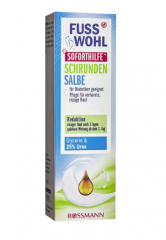 fussswohl Schrunden Salbe Soforthilfe 75g Мазь экстренная помощь при трещинах 75 г