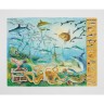 Thienemann Esslinger Verlag Das Riesen-Meer-Wimmelbuch Гигантская книга поиска предметов в море