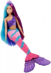 Mattel Barbie Dreamtopia Regenbogenzauber Meerjungfrau Puppe mit langem Haar Кукла Barbie Dreamtopia Rainbow Magic Mermaid с длинными волосами
