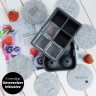 Moritz & Moritz Moritz & Moritz Eiswucrfelform eckig und rund grau Формы для кубиков льда Moritz & Moritz квадратные и круглые.