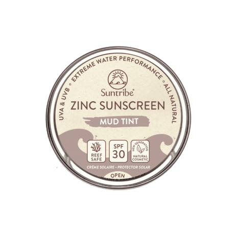 Suntribe Zinksonnencreme  Mud Tint LSF30 10g  Цинковый солнцезащитный крем грязевой оттенок SPF30 10 г