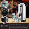 KESSER KESSER Heisswasserspender, Gluhweinkessel 10L Edelstahl Inkl. 10x Becher Gluhweinkocher kupfer Диспенсер для горячей воды KESSER, чайник для глинтвейна, 10 л, нержавеющая сталь, включая 10 чашек для глинтвейна