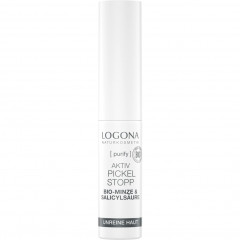 Logona Aktiv Pickel-Stopp Bio-Minze & Salicylsaure aus der Weidenrinde  Active Pimple Stop Органическая мята и салициловая кислота из коры ивы