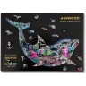 ANIWOOD Holz-Puzzle Delphin M (130 Teile) Пазл деревянный Дельфин М (130 деталей)