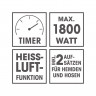 CLEANmaxx CLEANmaxx Trockenbugeleisen Hemdenbugler Hosenaufsatz trocknet und bugelt, 1800 W, automatischer Bugler fur Hemden und Hosen Bugeleisen  CLEANmaxx сушилка для утюга для рубашек и утюг для брюк, сушилка и утюг, 1800 Вт, автоматическая гладильная 