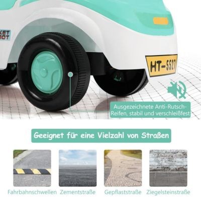 COSTWAY Rutschauto zum Rutschen Schieben Reiten Поездка на слайд-машине для катания на слайде