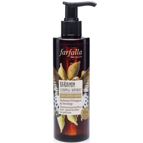 Farfalla Kardamom Antischuppen-Shampoo 200ml  Кардамон шампунь против перхоти 200мл