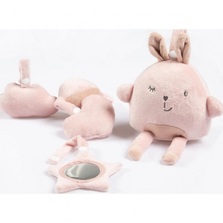 Roba Krabbeldecke mit Spielbogen roba Style rosa Игровой коврик с игровой аркой в ??стиле роба розовый