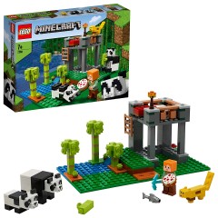LEGO Minecraft 21158 Der Panda-Kindergarten ЛЕГО Питомник панд