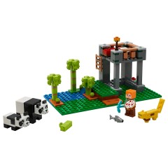 LEGO Minecraft 21158 Der Panda-Kindergarten ЛЕГО Питомник панд