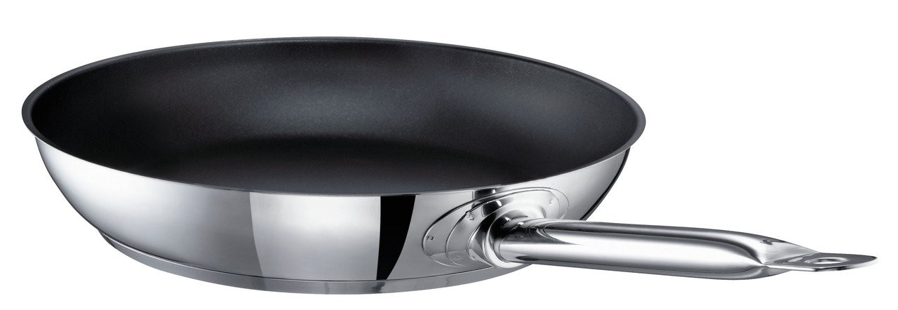 Gastro SUS Gastro SUS Bratpfanne 28cm INDUSTAR schwarz/ silber Сковорода Gastro SUS 28см INDUSTAR