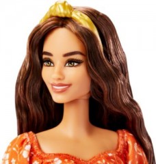 Mattel Barbie Fashionistas Puppe (White + Orange Floral) Кукла Barbie Fashionistas (белый + оранжевый цвет)