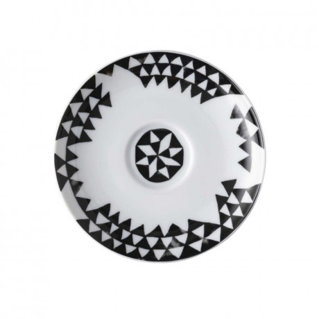 Rosenthal Rosenthal Magic Garden Black Seeds Espressountertasse / Mokkauntertasse 12 cm Блюдце для эспрессо / мокко Rosenthal Magic Garden Black Seeds 12 см