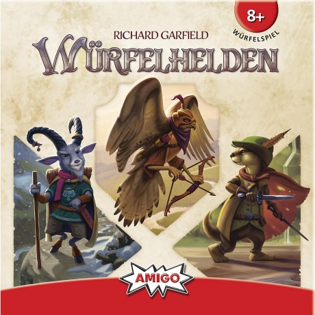 Amigo Spielware Wurfelhelden Игрушки Кости Герои