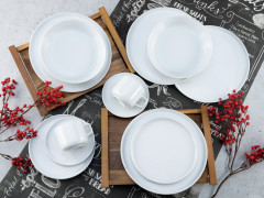 Creatable Creatable Kombiservice 30-tlg. CHEF COLLECTION Weiss Создаваемый комбинированный сервиз 30 шт. КОЛЛЕКЦИЯ ШЕФ-ШЕФА