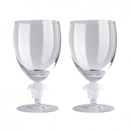 Rosenthal meets Versace Rosenthal Versace Medusa Lumiere Wasser Glas h: 188 mm / 474 ml Set 2-tlg. Стакан для воды Rosenthal Versace Medusa Lumiere h: 188 мм / 474 мл набор из 2 шт.
