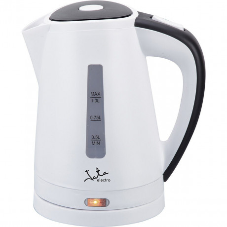 Jata Wasserkocher Wasserkocher JATA HA 701 Weiss 2000 W 1 L Kunststoff Wasserkessel  Чайник Jata Чайник JATA HA 701 белый 2000 Вт 1 л пластиковый чайник