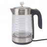 PRANITE PRANITE Wasserkocher 2L Wasserkocher 2200W Hochleistungs-Wasserkocher, Glas Wasserkocher, 2 l, 2200,00 W, mit automatischer Abschaltung und Trockengehschutz Elektrischer  Чайник PRANITE Чайник на 2 л, 2200 Вт Высокопроизводительный чайник, стеклян
