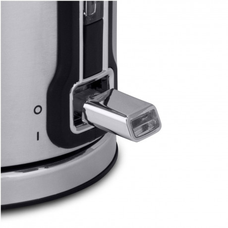 FAKIR FAKIR Wasserkocher Adell, 1.7 l, 2200 W, Edelstahl, entnehmbarer Kalkfilter, beleuchteter Hauptschalter edelstahlfarben Чайник FAKIR Adell, 1,7 л, 2200 Вт, нержавеющая сталь, съемный фильтр от накипи, главный выключатель с подсветкой