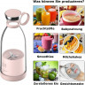 Aoucheni Aoucheni Smoothie-Maker Blender Smoothie Makers,350ml mit USB-Ladegerat, 20000r/min, 304 sus, leicht zu tragen, Anti-False-Touch  Aoucheni Smoothie Maker Blender Smoothie Makers, 350 мл с зарядным устройством USB, 20000 об/мин, 304 sus, легко нос