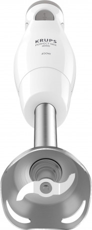 Krups Krups Stabmixer HZ4511 Perfect Mix 4000, 450 W, Purierstab, 2 Geschwindigkeiten, Edelstahlfuss, 2 Zelkrom Klingen  Ручной блендер Krups HZ4511 Perfect Mix 4000, 450 Вт, очищающий стержень, 2 скорости, основание из нержавеющей стали, 2 лезвия Zelkrom