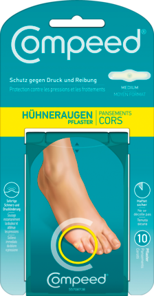 Compeed Пластырь от мазолей Medium, 10 шт