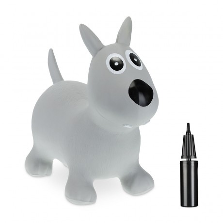 relaxdays Hupftier Hund grau Копытное животное собака серая