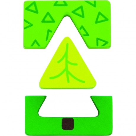 Woodyland Holzspielzeug Puzzle- und Legespiel Деревянная игрушка-головоломка и игра-расстановка