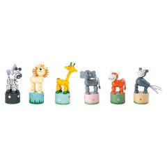 Small Foot Druckfiguren Afrika Печать фигур Африка