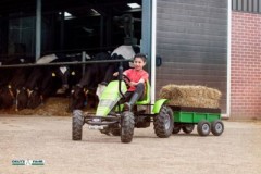 BERG Go-Kart mit XL-Rahmen Deutz-Fahr Grun mit Dreigangschaltung ab 5 Jahren Карт с рамой XL Deutz-Fahr Green с трехступенчатой ??коробкой передач от 5 лет