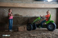 BERG Go-Kart mit XL-Rahmen Deutz-Fahr Grun mit Dreigangschaltung ab 5 Jahren Карт с рамой XL Deutz-Fahr Green с трехступенчатой ??коробкой передач от 5 лет