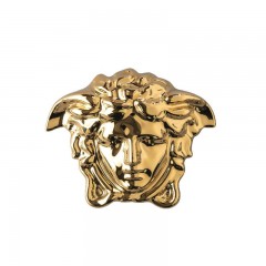 Rosenthal meets Versace Rosenthal Versace Gypsy Dose mit Deckel - Gold 10x8x7,5 cm Rosenthal Versace Gypsy Шкатулка с крышкой - золото 10x8x7,5 см