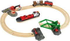 BRIO Container Hafen Set Набор контейнерных портов