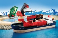 BRIO Container Hafen Set Набор контейнерных портов
