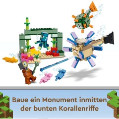 LEGO Minecraft 21180 Das W achterduell ЛЕГО Битва со стражем