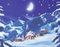 Lindt Weihnachtszauber Adventskalender 2024, Адвент календарь, 24 сладких сюрприза, 800 г, 3 штуки
