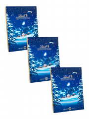 Lindt Weihnachtszauber Adventskalender 2024, Адвент календарь, 24 сладких сюрприза, 800 г, 3 штуки