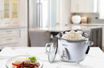 KeMar Kitchenware KeMar Kitchenware Reiskocher KRC-300 Cookinella, 700 W, Innentopf aus Edelstahl, Glasdeckel, Bambusloffel  KeMar Kitchenware рисоварка KRC-300 Cookinella, 700 Вт, внутренняя кастрюля из нержавеющей стали, стеклянная крышка, бамбуковая ло