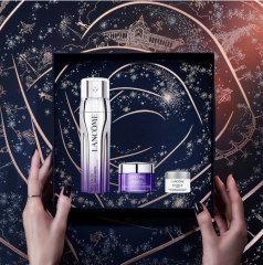 LANCOME RENERGIE H.C.F. TRIPLE SERUM AUGEN SET Подарочный набор для ухода за кожей вокруг глаз, ограниченный выпуск 2024 года: сыворотка 50мл, крем пептидный 15мл, крем 5мл