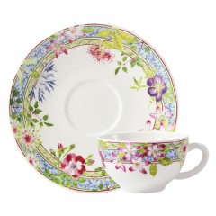 Gien Fayencerie Gien 'Millefleurs' Fruhstucks-Untertasse 18 cm Gien &quot;Millefleurs&quot; Блюдце для завтрака 18 см