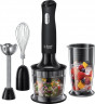 RUSSELL HOBBS RUSSELL HOBBS Stabmixer 3-in-1, Matte Black 24702-56, 500 W, Mixen, Purieren, Zerkleinern und Verquirlen  Ручной блендер RUSSELL HOBBS 3-в-1, Matte Black 24702-56, 500 Вт, смешивание, очистка, измельчение и взбивание