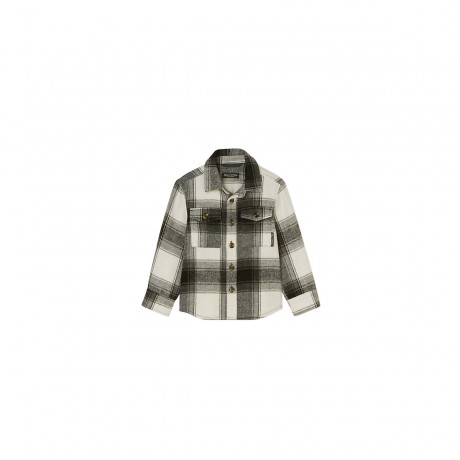 Marc OPolo KIDS-BOYS Overshirt im Grey-Check-Dessin Sakkos Верхняя рубашка KIDS-BOYS в серых куртках в клетку
