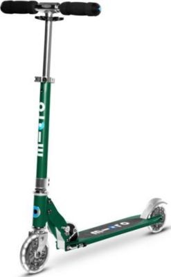 micro Scooter sprite LED forest green Скутер спрайт LED зеленый лес