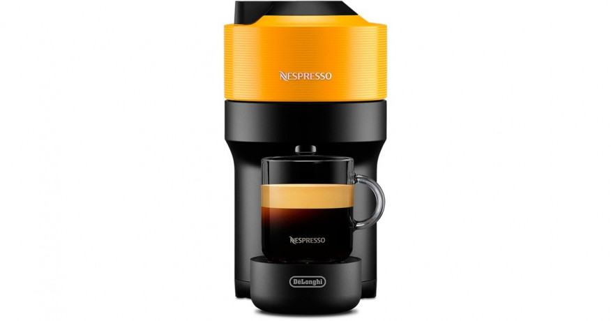DeLonghi DeLonghi Nespresso Vertuo Pop Mango Yellow ENV90.Y, Kapselmaschine gelb gelb DeLonghi Nespresso Vertuo Pop Mango Yellow ENV90.Y, капсульная машина желтый