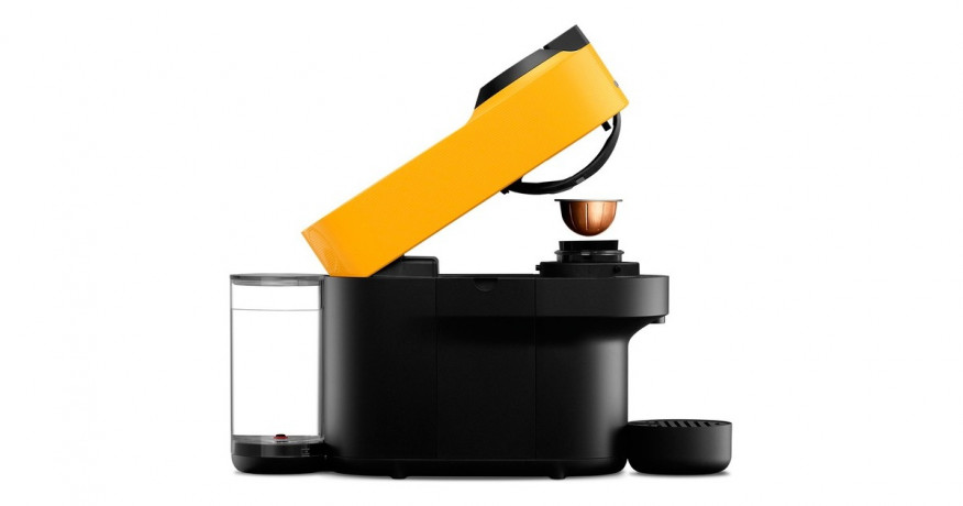 DeLonghi DeLonghi Nespresso Vertuo Pop Mango Yellow ENV90.Y, Kapselmaschine gelb gelb DeLonghi Nespresso Vertuo Pop Mango Yellow ENV90.Y, капсульная машина желтый