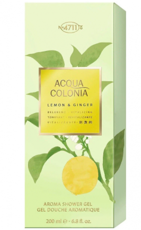 4711 Acqua Colonia Lemon & Ginger Bath & Shower Gel Гель для душа унисекс, 200 мл