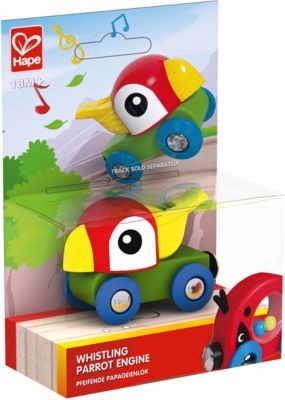 HAPE Pfeifende Papageienlok Свистящий паровозик-попугай