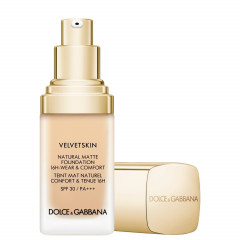Dolce&amp;Gabbana  Velvetskin Natural Matte PORCELAIN Бархатная кожа Натуральный матовый