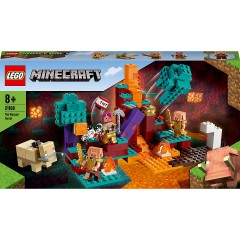 LEGO Minecraft 21168 Der Wirrwald ЛЕГО Искажённый лес